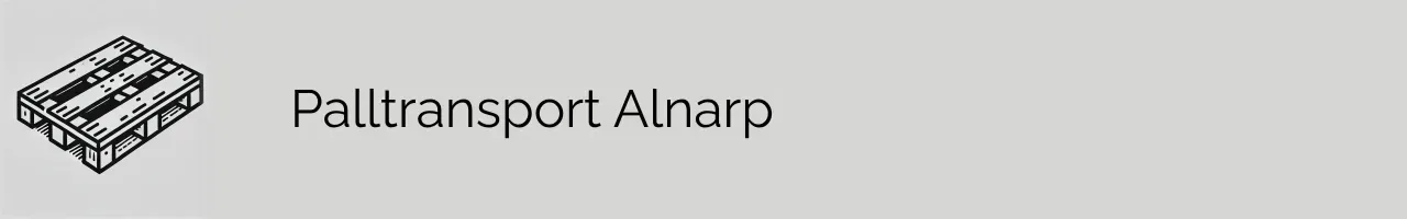 Palltransport Alnarp