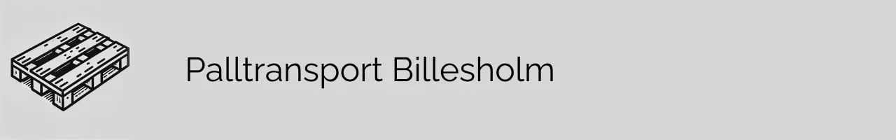 Palltransport Billesholm