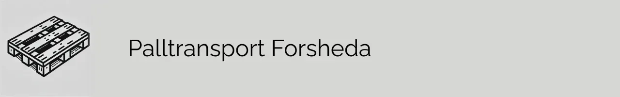 Palltransport Forsheda
