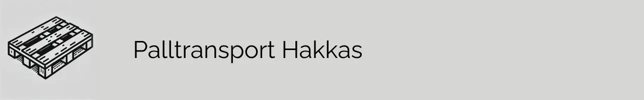 Palltransport Hakkas