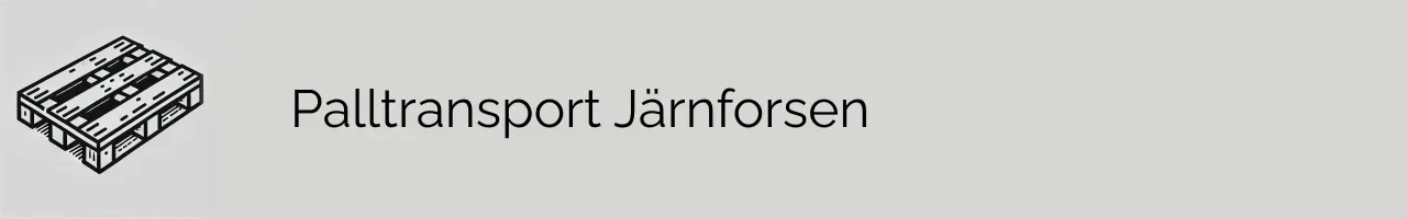 Palltransport Järnforsen