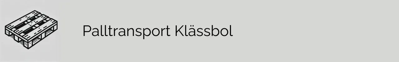 Palltransport Klässbol