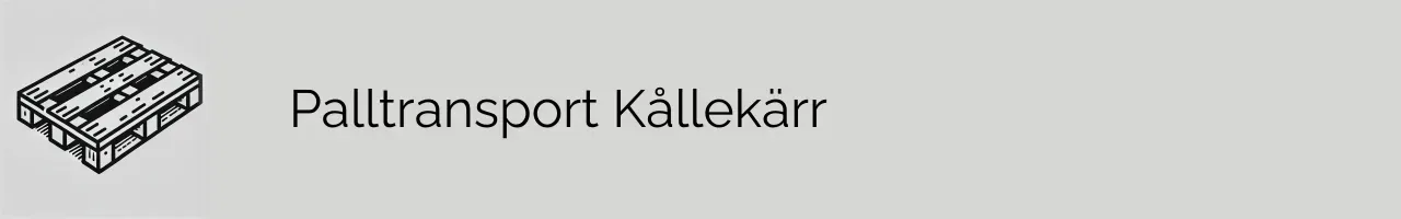 Palltransport Kållekärr