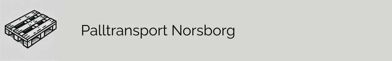 Palltransport Norsborg