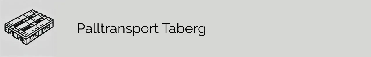 Palltransport Taberg