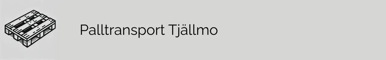 Palltransport Tjällmo