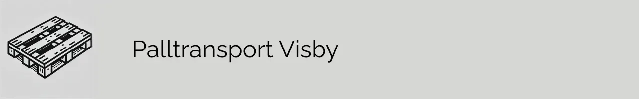 Palltransport Visby